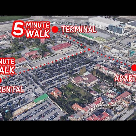 דירות La Casetta Arancione Nell'Aeroporto Di Napoli מראה חיצוני תמונה